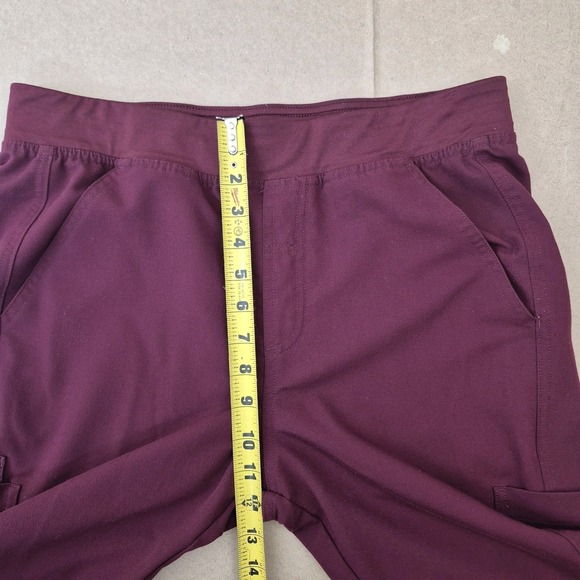 FIGS‎ Axim Cargo Scrub Pants Men's Medium Burgundy / Maroon - Picture 7 of 14